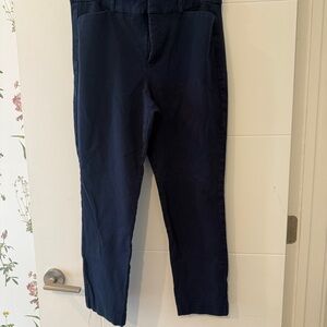 Old Navy Blue Cropped Ankle Pants